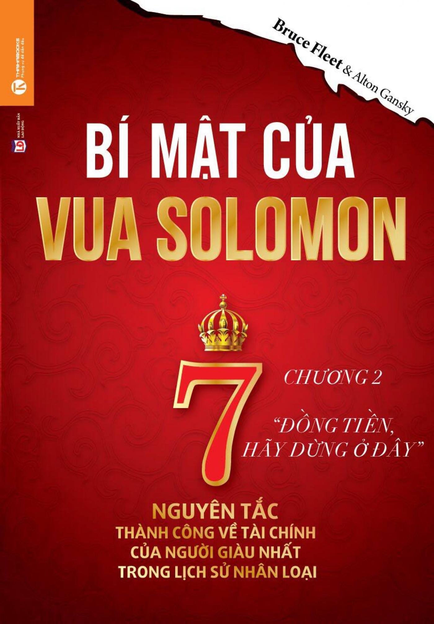 Bí Mật Của Vua Solomon - 05. CHƯƠNG 2 “ĐỒNG TIỀN, HÃY DỪNG Ở ĐÂY”