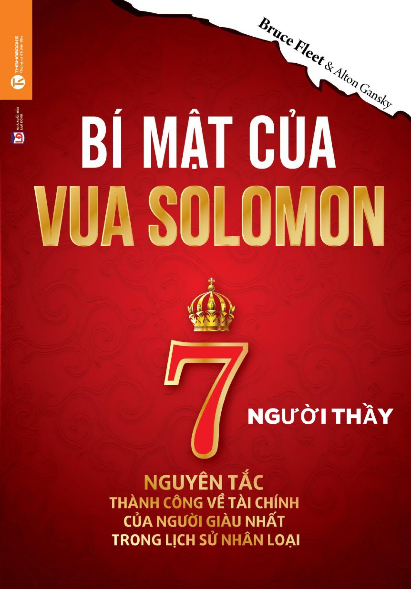 Bí Mật Của Vua Solomon – 12. NGƯỜI THẦY